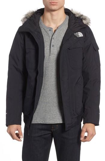 Men's The North Face Gotham Iii Waterproof Down Jacket - Black
