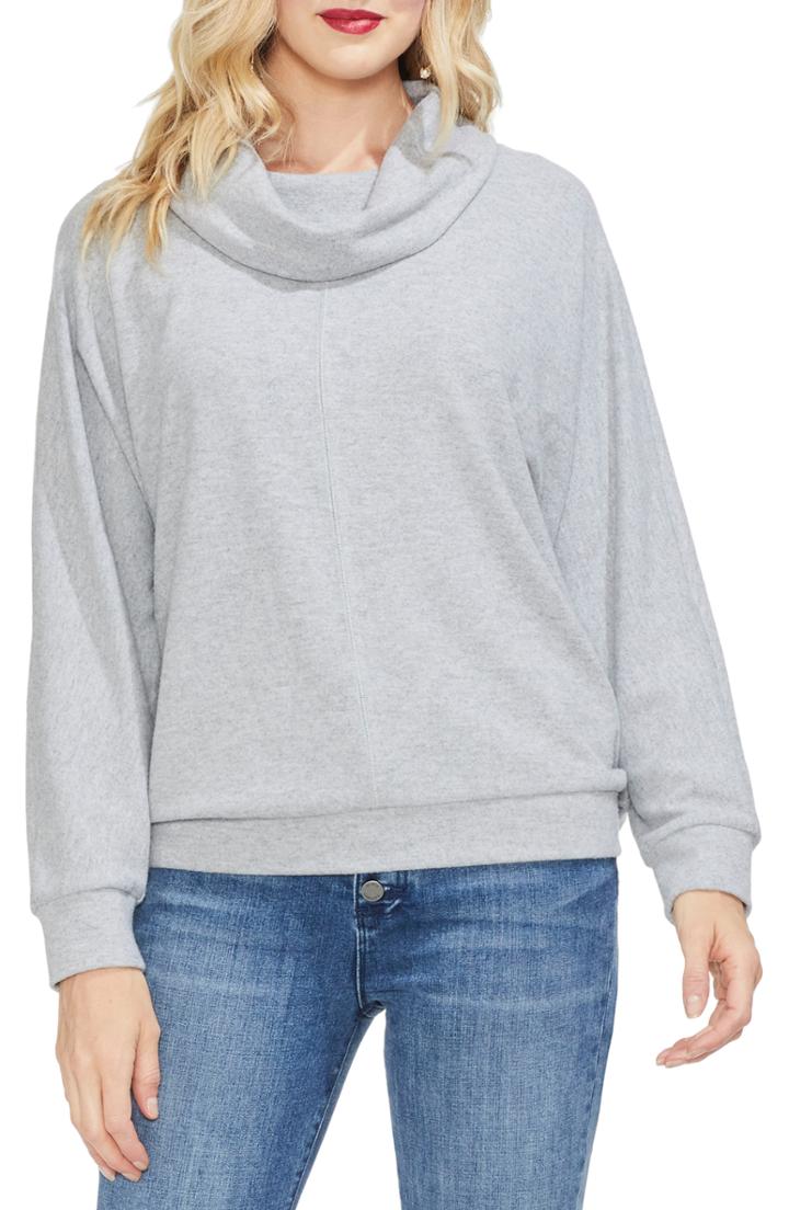 Women's Vince Camuto Cowl Neck Top - Grey