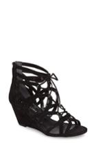 Women's Kenneth Cole New York 'dylan' Wedge Sandal M - Black
