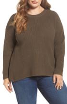 Women's Lucky Brand Lace-up Back Sweater