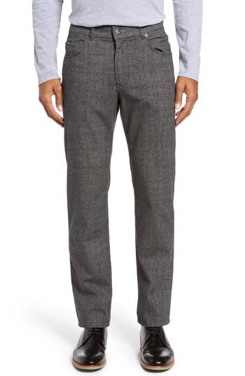 Men's Brax Cotton Blend Five-pocket Trousers X 32 - Black