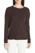Women's Eileen Fisher Boxy Ribbed Cashmere Sweater