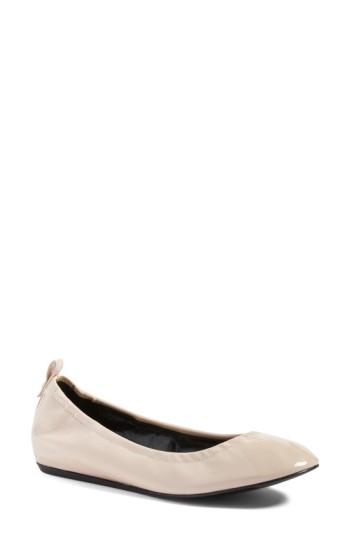 Women's Lanvin Smooth Leather Ballet Flat .5us / 36eu - Grey