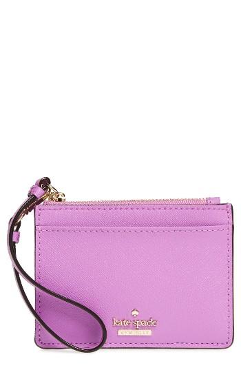 Women's Kate Spade New York Cameron Street - Mellody Leather Card Case - Red