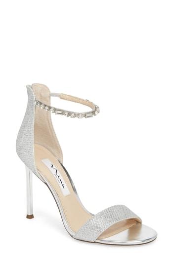 Women's Nina Deena Embellished Sandal M - Metallic