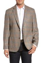 Men's Flynt Houndstooth Wool Blend Sport Coat R - Beige