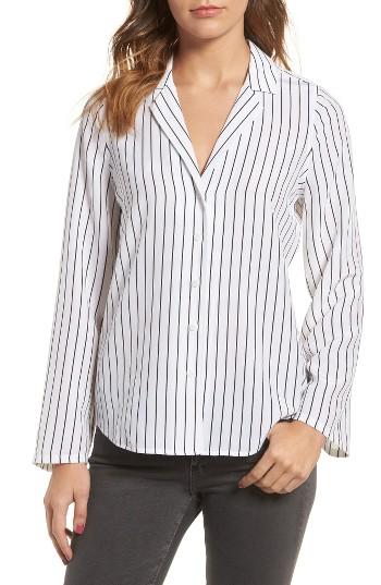 Women's Ag Avery Silk Shirt - White