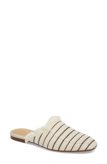 Women's Splendid Banner Fringe Mule .5 M - White