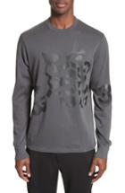 Men's Y-3 Graphic Long Sleeve T-shirt - Grey
