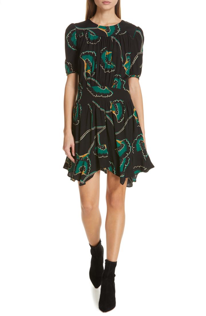 Women's Ba & Sh Leo Belted A-line Dress