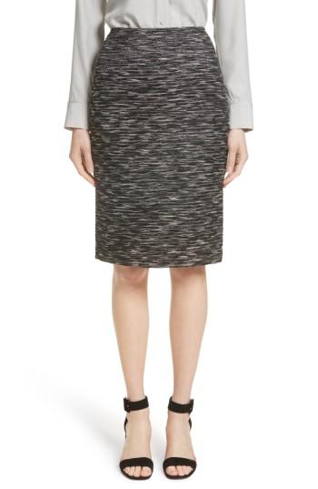 Women's Lafayette 148 New York Modern Slim Skirt - Black