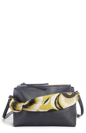 Dries Van Noten Scarf Handle Leather Bag - Yellow