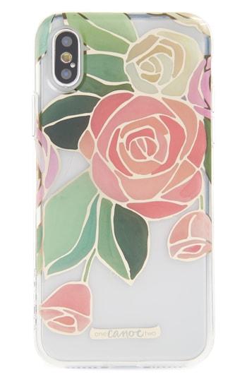 Incipio One Canoe Two Roses Iphone X Case - Pink