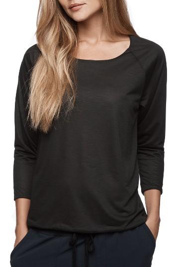 Women's James Perse Double Layer Raglan Tee