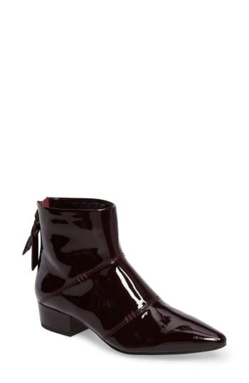Women's Splendid Rina Bootie .5 M - Burgundy