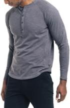 Men's Good Man Brand Slim Fit Henley - Grey