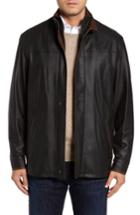 Men's Remy Leather Leather Jacket R - Black
