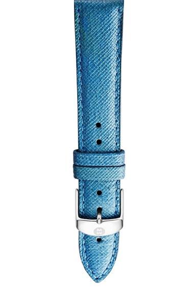 Women's Michele 16mm Saffiano Leather Watch Strap