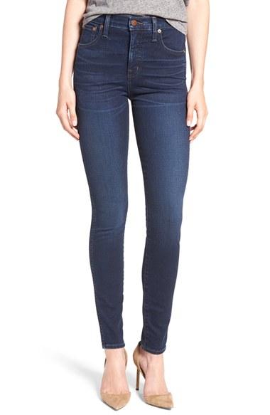 Women's Madewell High Rise Ankle Skinny Jeans