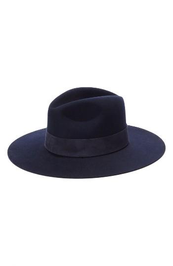Women's Janessa Leone Mira Wool Hat - Blue