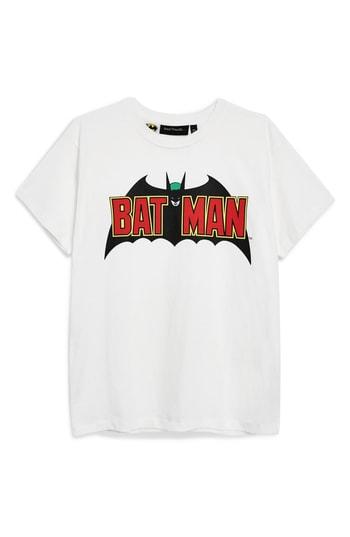 Women's Topshop Batman Graphic Tee - White