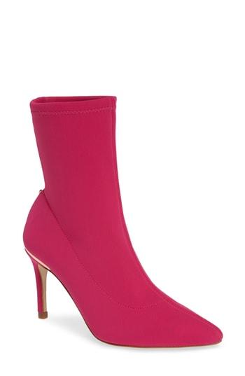 Women's Ted Baker London Elzbet Bootie .5 M - Pink
