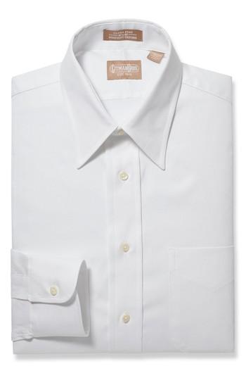 Men's Gitman Regular Fit Solid Dress Shirt .5 34 - White