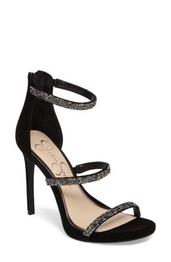 Women's Jessica Simpson Rennia Sandal .5 M - Black