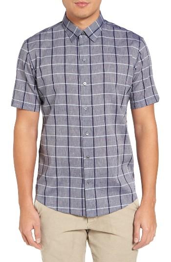 Men's Zachary Prell Leo Plaid Sport Shirt
