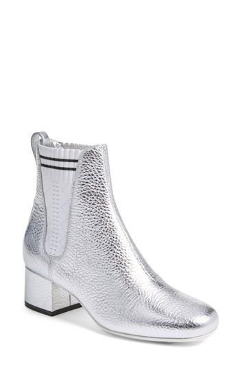 Women's Fendi Marie Antoinette Chelsea Bootie Us / 39.5eu - Metallic