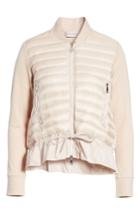 Women's Moncler Quilted Down & Cotton Bomber - Pink