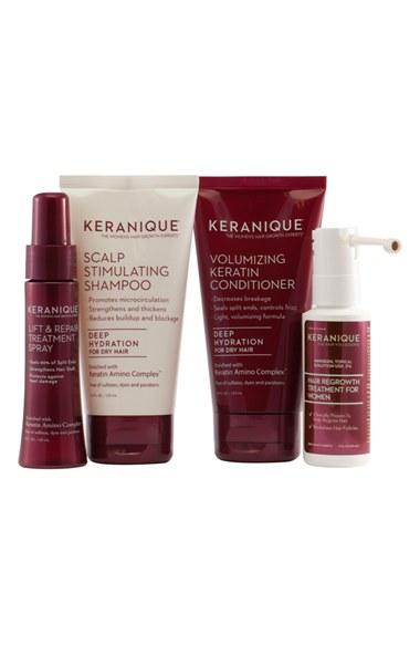 Keranique Deluxe Regrowth Treatment & Deep Hydration Set, Size