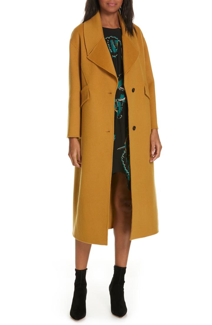 Women's Ba & Sh Ball Long Coat - Brown