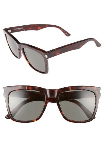 Women's Saint Laurent Devon 55mm Sunglasses -