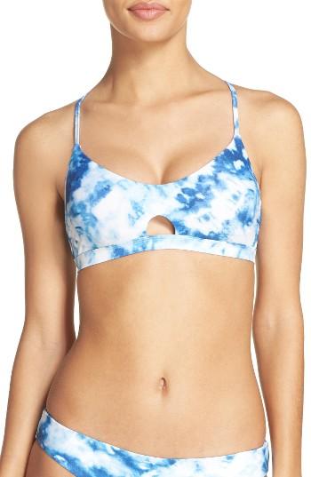 Women's Seafolly Caribbean Ink Reversible Bikini Top