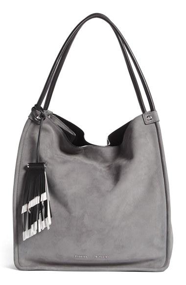 Proenza Schouler 'medium' Suede Tote - Grey