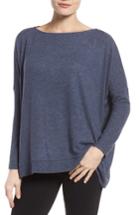 Women's Gibson Boxy Fleece Top - Blue