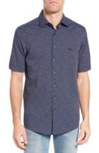 Men's Rodd & Gunn Petone Original Fit Floral Sport Shirt - Blue
