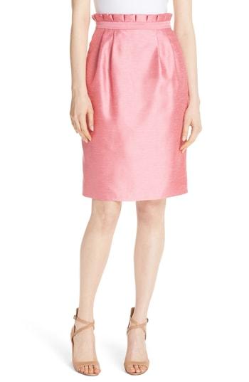 Women's Alice + Olivia Toni Paper Bag Waist Skirt - Pink