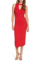 Women's Soprano Body-con Knit Dress - Red