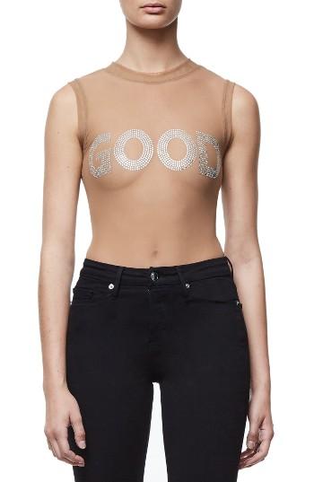 Women's Good Body Good Girl Bodysuit - Beige