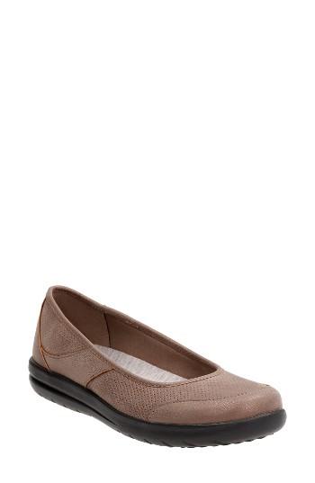 Women's Clarks Jocolin Myla Flat N - Grey