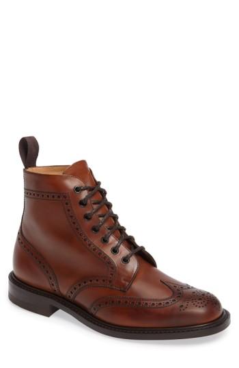 Men's Church's Caldecott Wingtip Boot Us / 8uk - Brown