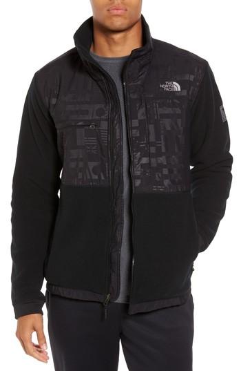 Men's The North Face Denali 2 Polartec Fleece Hoodie, Size - Black