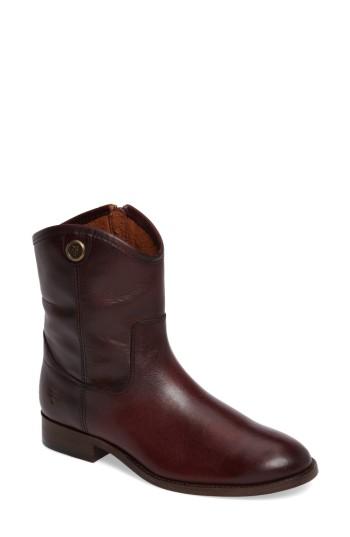 Women's Frye Melissa Short 2 Boot .5 M - Brown