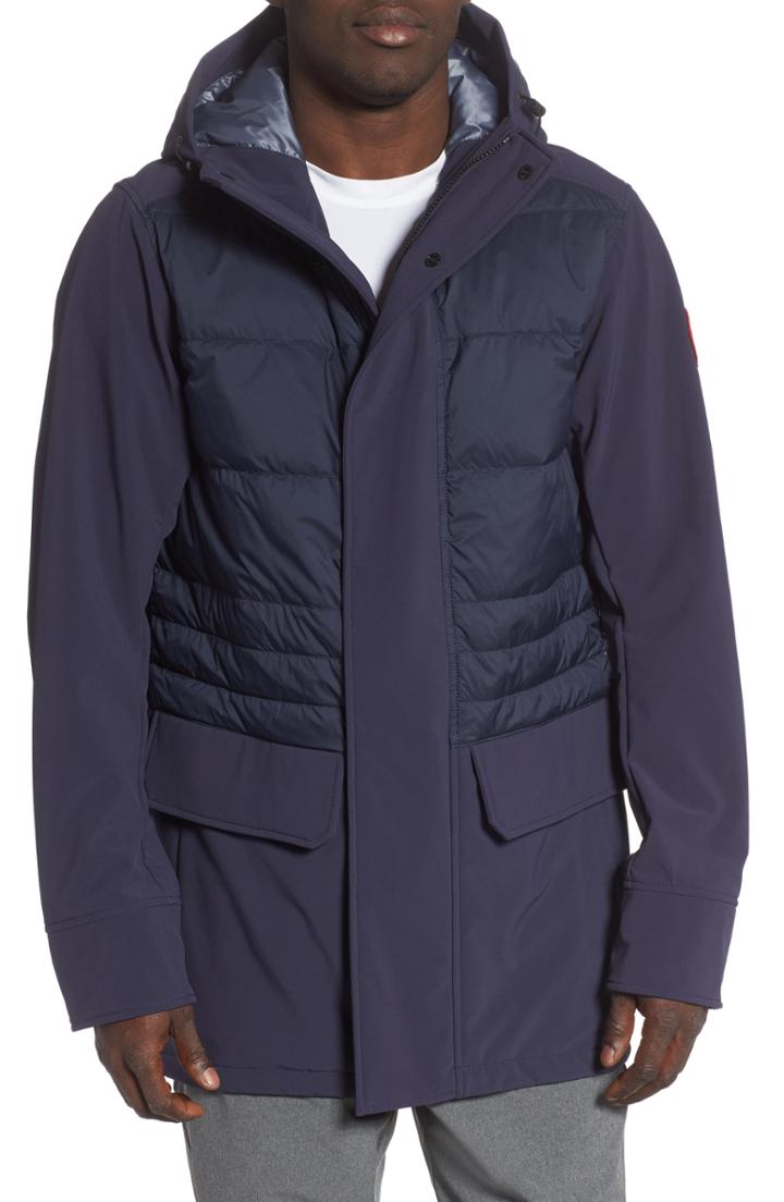 Men's Canada Goose Breton 675-fill Power Down Coat - Blue