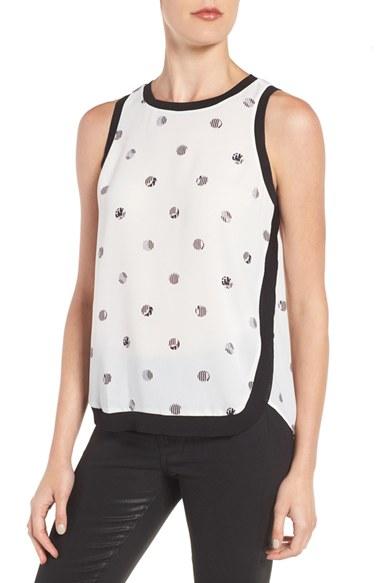 Women's Trouve Rib Trim Tank