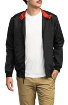 Men's Rvca X Campbell Brothers Windbreaker Jacket - Black