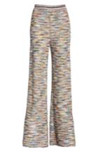 Women's Missoni Knit Flare Pants Us / 42 It - Black