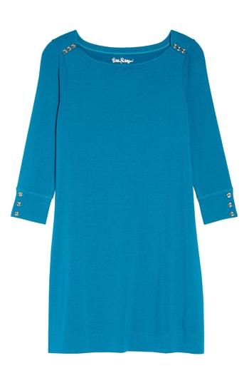 Women's Lilly Pulitzer Sophie Upf 50+ Dress, Size - Blue/green